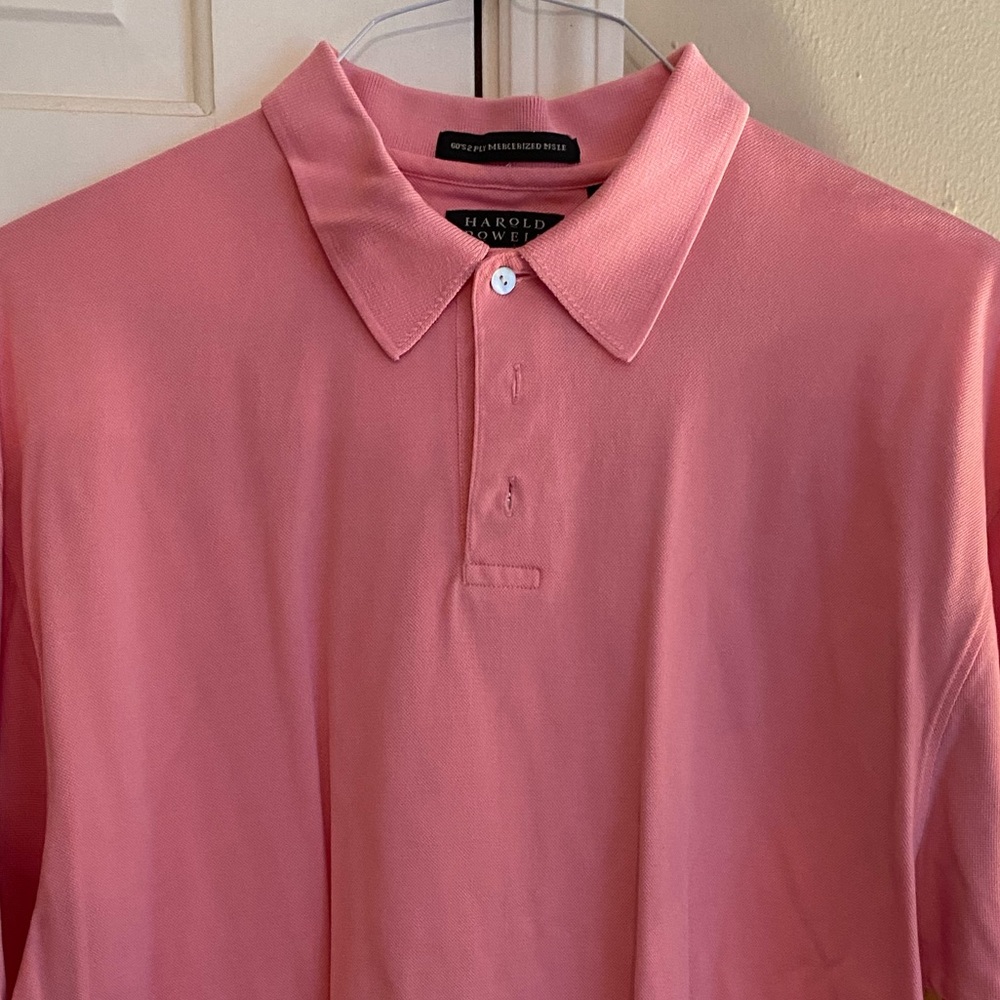 Pink Harold’s polo